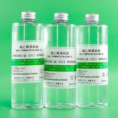 60 000 cSt концевой виниловый силиконовый масло, жидкий силиконовый каучук, химический сырьевой материал для герметизации батарей, промышленный виниловый силиконовый масло