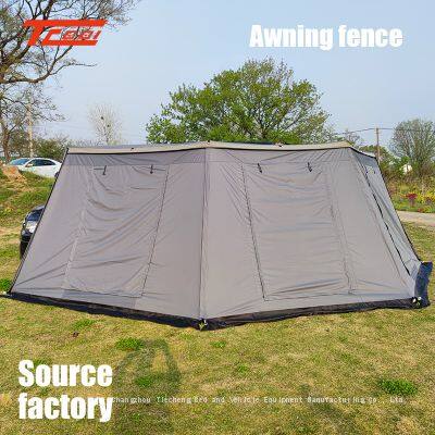 Awning Fence Car Side 270° Rotating 180 Sunshade Matching Outdoor Camping Oxford Cloth Car Sunshade Fence