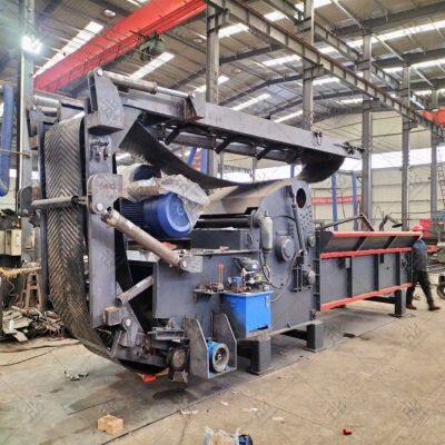 Drum Wood Chipper Machine with High-Efficiency Cutting for Forestry Use