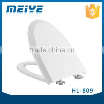 HL-809 MEIYE UF 470*365*52 мм круглая мягко закрывающаяся сиденье для унитаза, крышка унитаза с наклоном