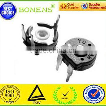 PT10 Horizontal mount/Vertical adjust Spain Carbon film trimmers Potentiometer
