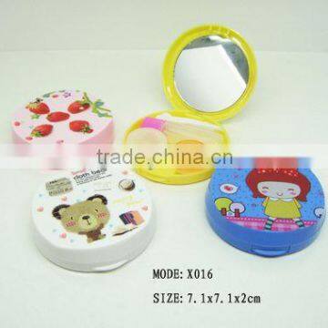 walmart gold supplier metal contact lens case contcat lens case,pig contact lens case