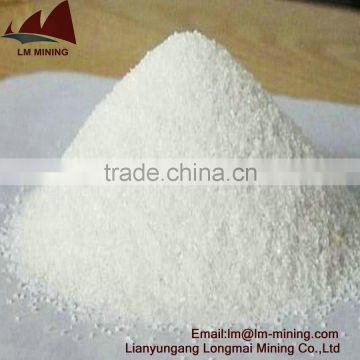 High Quality silica sand 99.99% silica quartz/white quartz sand