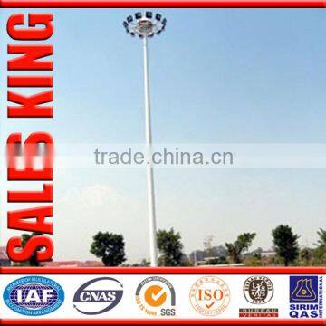 Galvanized outdoor polygonal antenna mast supplier