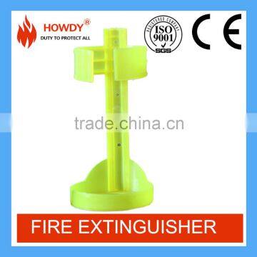 Wholesale portable powder CO2 fire extinguisher plastic wall brackets