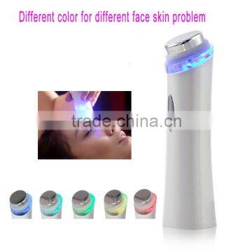 Face Care rechargeable ultrasonic Tighten Whiten Photon Anti-aging Facial Massager Cleaner