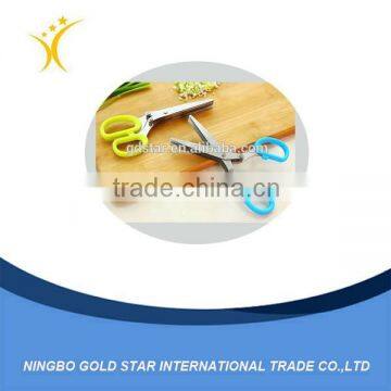 Stainless steel Kitchen Scissors Kitchen Shears 5 blades herb scissors
