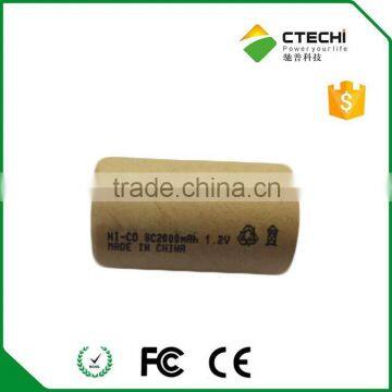 NiCD SC1200mAh 1.2v Battery Sub-c for Power Tools photo-2