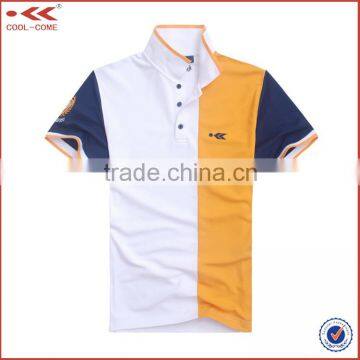 Short Sleeves 100% Cotton Men Embroidery Dri Fit Polo T Shirt