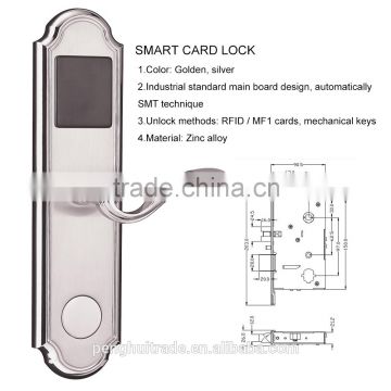 2016 Zinc Alloy security digital remote controlled wireless door lock