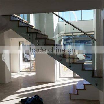 Frameless Glass Stairs Railing Glass Fence photo-3