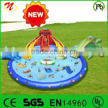 2014 newest crazy inflatable water toys outdoor inflatable water park toys