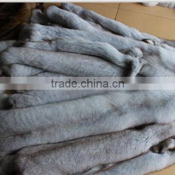 Factory Direct selling large real animal fox fur skin can be dyed into different color