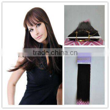 Wholesale Price 100% Remy Human Hair Yaki Weaving12''