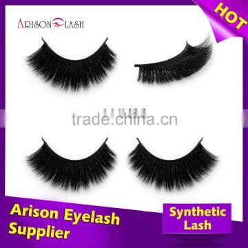 wholesale 3D strip faux mink lashes with private label false eyelash packaging