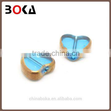 // High Quality Sewing Glass Rhinestone Blue // Heart Shaped Glass Stones for DIY Decoration // photo-3