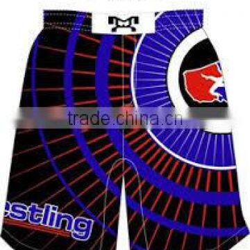 Custom sublimated design MMA shorts