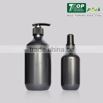 Cosmetic Plastic 100ml 150ml 200ml 300ml 400ml 500ml Shampoo Bottle With Liquid Pump Dispenser photo-3