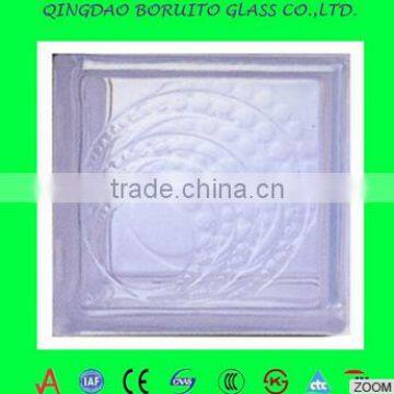 Clear Patterned Glass Block,190*190*80MM, China Glass Brick photo-4