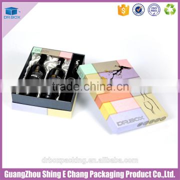 Hot selling color printing wine glass gift box for packaging