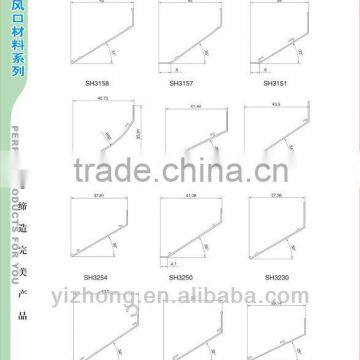 Aluminum Extrusion Profile for Air Grille photo-2