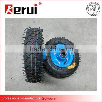 8 inch pneumatic rubber wheel 2.50-4 rubber tires