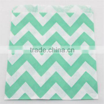 Chevron Porpcorn Kraft Paper Favor Bag photo-5