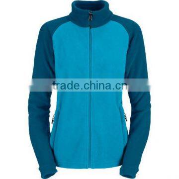 wholesale winter fleece jacke 100% polyester new fleece jacket ladies custom