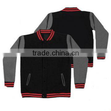 college jacket winter jacket custom black varsity jacket wholesale