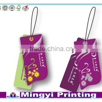 Printed qualited paper hang tag