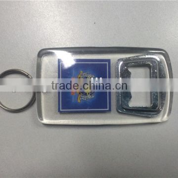 plastic bottle Opener Keychain