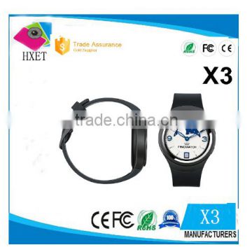 China MTK6572 1.2G Dual core bluetooth bracelet watch