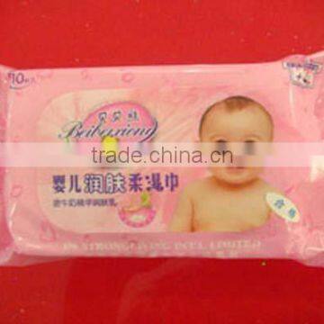 Baby skin care wet wipe