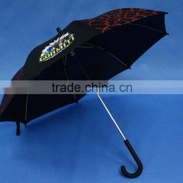 8 Panels hot sales safety open with heat transfer printing for children umbrella