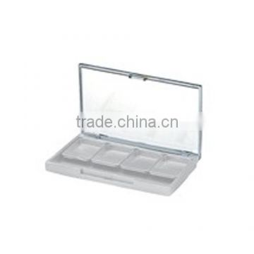 Rectangular, 4 well compact with clear lid (246PE-FH-2039-4)