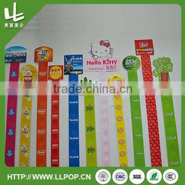 White Supermarket Hang Strip With Hooks photo-5