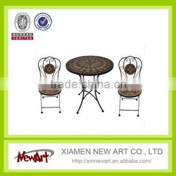 Outdoor Steel Garden Table and Chairs