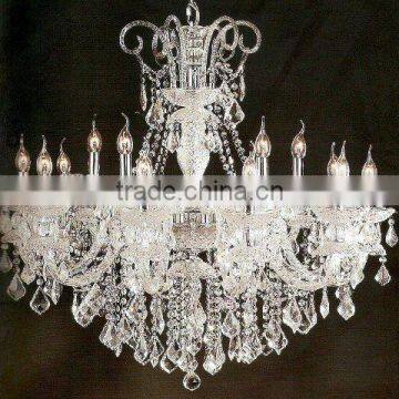 Antique Crystal Chandelier