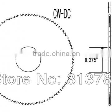 saw blades CW-DC CARBIDE slotters for HPC Blitz,Switch Blitz,CodeMax,Tiger SHARK key machine