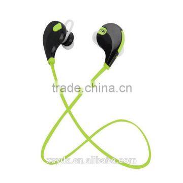 QCY qy7 bluetooth headphone, sport bluetooth headset with competivities price, Yellow white wireless headset