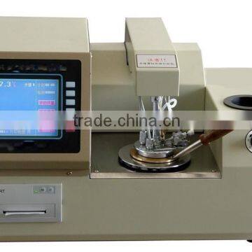 Oil & Petroleum flash point test for aerosols