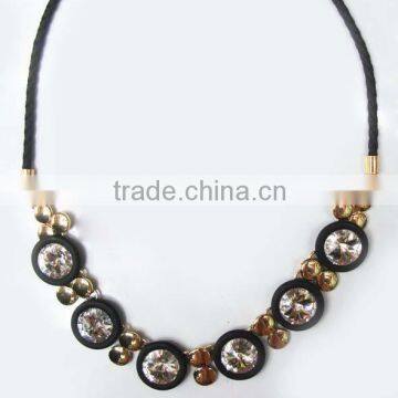 New Arriving Style Casting And Stone Fashion Jewelry Necklace