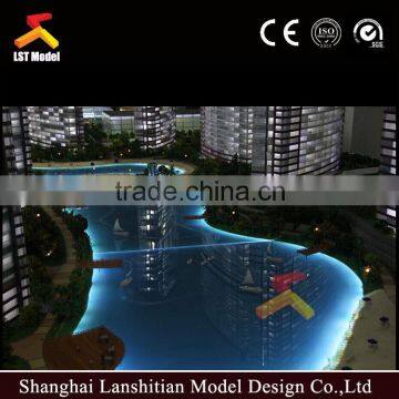 New Product Acrylic Architectural Model of Block Building photo-3