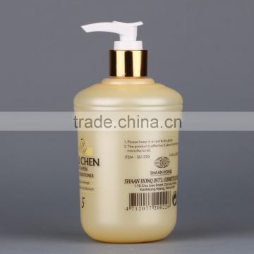 420ml plastic PE bottle for shampoo hair conditioner