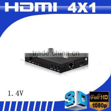 V1.4 video switcher HDMI 4x1 Switcher