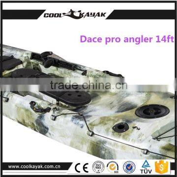 Single Fishing Canoe With Rudder System Paddle Rowing Kayak Quality Choice photo-4