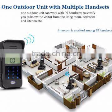 2.4G Wireless Audio Door Phone For Villa With Control of Electromagnetic Lock photo-5