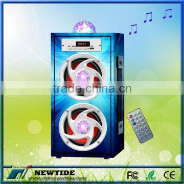 NT-WS002 Trade Assurance Supplier LED Wood Speaker