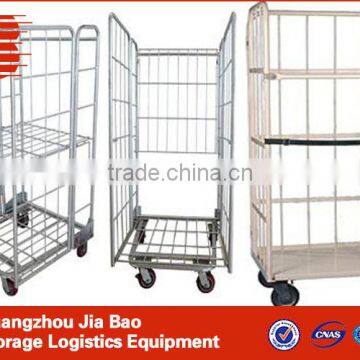 metal trolly wheels logistics trolley/warehouse movable trolley