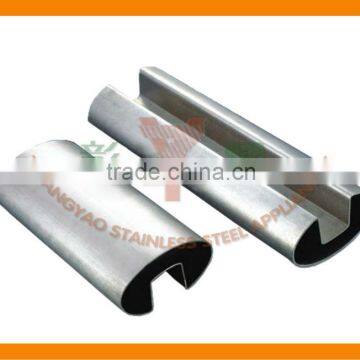 Stainless steel slot tube and pipe for handrail,railing,balcony fecning